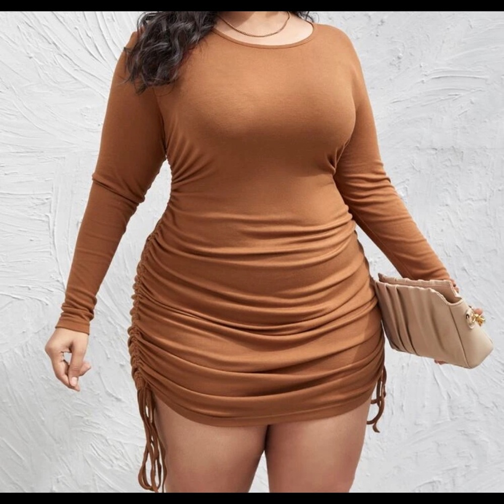 Side string dress size 1xl